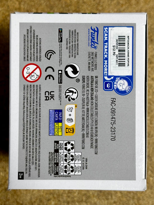 Bob Cratchet & Tiny Tim Muppets Kermit Funko Pop! #1457 With Custom Meraki Art Work - for just $85! 