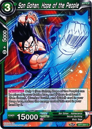 Son Gohan, Hope of the People (BT7-054) [Assault of the Saiyans] - for just $0.10! 
