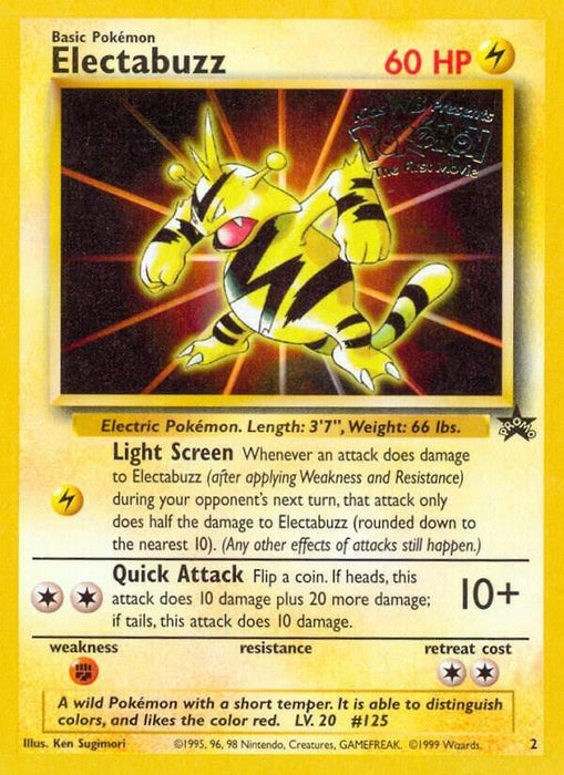 Electabuzz (2) [Wizards of the Coast: Black Star Promos] - for just $4.90! 