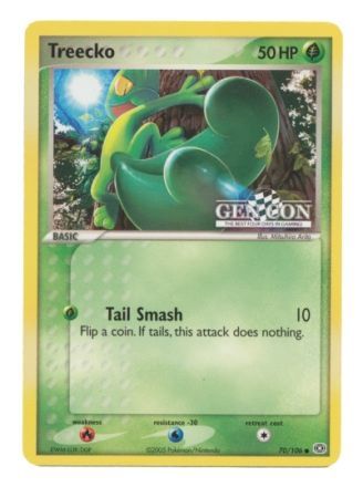 Treecko (70/106) (Gen Con The Best Four Days in Gaming Promo) [EX: Emerald] - Just $5.25! Shop now at Retro Gaming of Denver