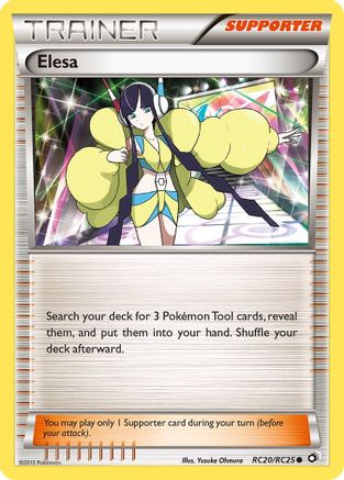 Elesa RC20/RC25 - Legendary Treasures Radiant Collection Holofoil - for just $0.44! 