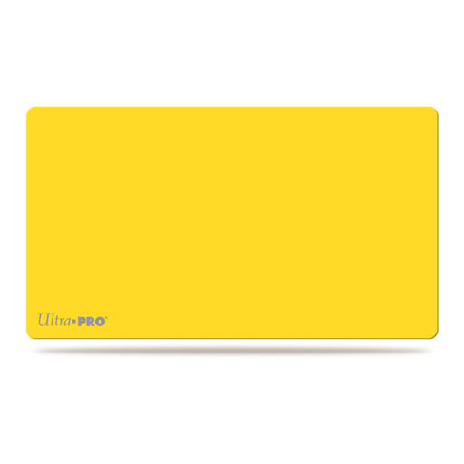 Ultra PRO: Playmat - Solid (Lemon Yellow) - Just $0! Shop now at Retro Gaming of Denver