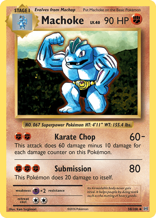 Machoke (58/108) [XY: Evolutions] - for just $0.10! 