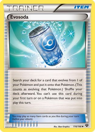 Evosoda 116/146 - XY Base Set - for just $0.26! 