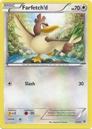Farfetch'd 025/39 - Kalos Starter Set - for just $0.31! 