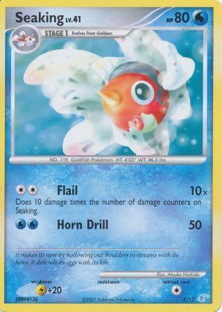 Seaking (7/12) [Diamond & Pearl: Trainer Kit - Manaphy] - for just $0.15! 