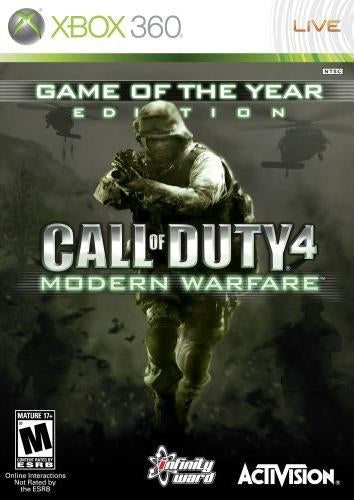 Call of Duty 4: Modern Warfare (Game Of The Year Edition) (Xbox 360) - for just $0! 