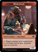 Mercenary // Golem Double-Sided Token [Outlaws of Thunder Junction Tokens] - for just $0.25! 