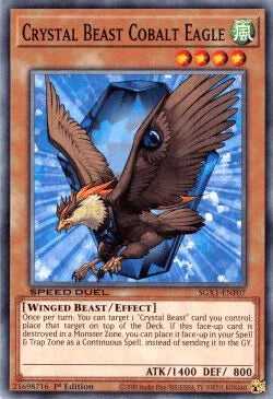 Crystal Beast Cobalt Eagle [SGX1-ENF07] Common - for just $0.10! 