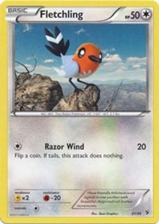 Fletchling 031/39 - Kalos Starter Set - for just $0.18! 