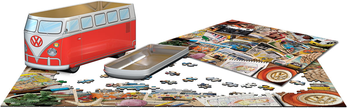 Puzzle: VW Tin - VW - Road Trips - for just $23.99! 