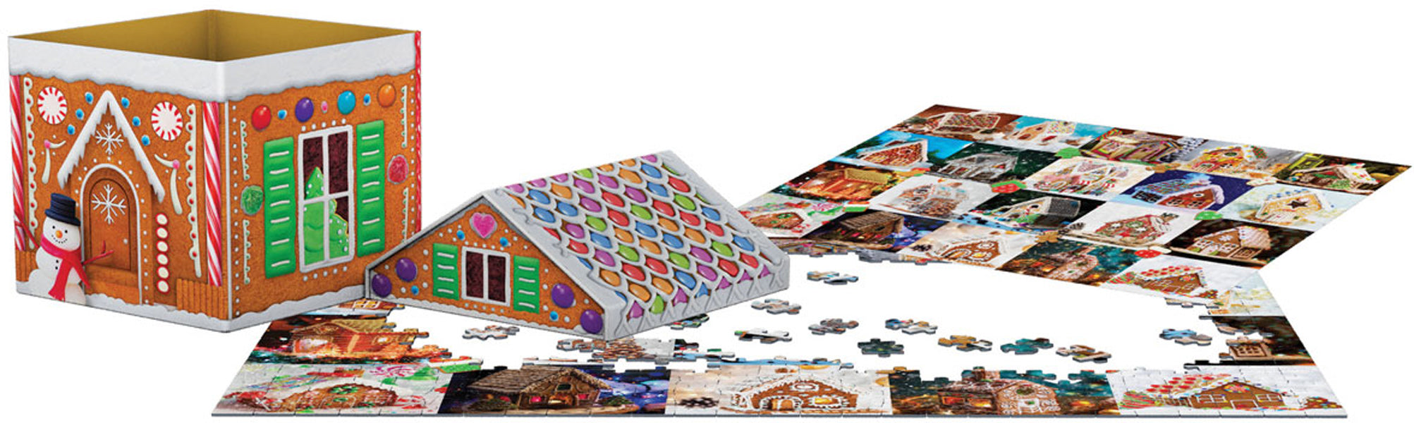 Puzzle: Gingerbread House Tin - for just $23.99! 