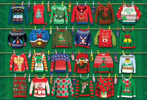 Puzzle: Ugly Christmas Sweaters Tin - for just $23.99! 