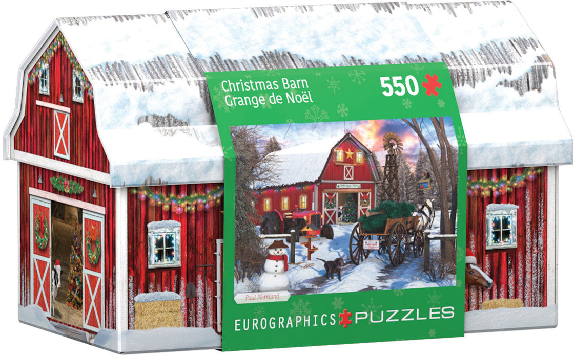 Puzzle: Holiday Farm Tin - for just $23.99! 