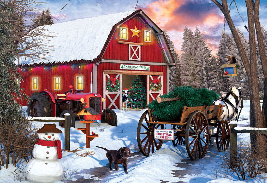 Puzzle: Holiday Farm Tin - for just $23.99! 