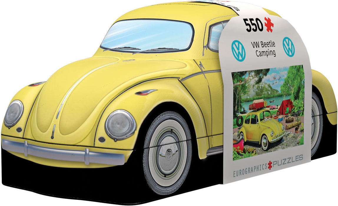 Puzzle: VW Beetle Camping Shaped Tin - for just $23.99! 