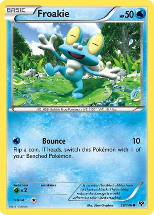 Froakie 039/146 - XY Base Set - for just $0.08! 