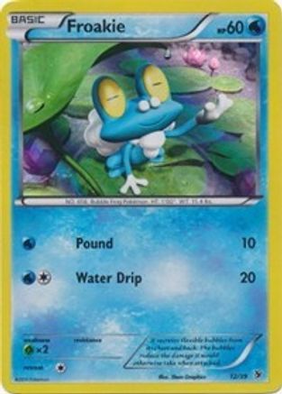 Froakie 012/39 - Kalos Starter Set Holofoil - for just $0.30! 
