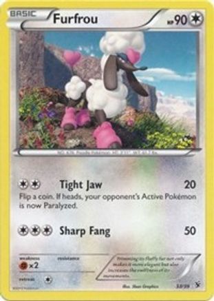 Furfrou 033/39 - Kalos Starter Set - for just $1.54! 