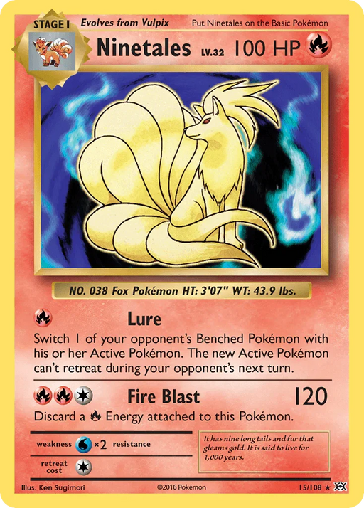 Ninetales (15/108) [XY: Evolutions] - for just $2.50! 