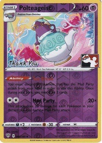 Polteageist (083/189) (Thank You Promo) [Sword & Shield: Darkness Ablaze] - for just $1.50! 