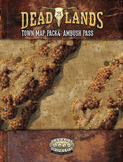 Savage Worlds RPG: Deadlands - Map Pack 4: Ambush Pass - for just $14.99! 