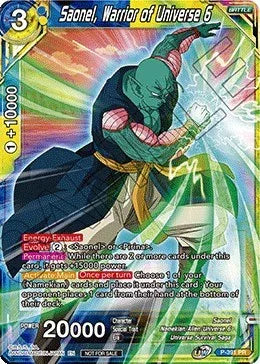 Saonel, Warrior of Universe 6 (Tournament Pack Vol. 8) (P-391) [Tournament Promotion Cards] - for just $0.20! 