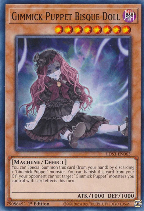 Gimmick Puppet Bisque Doll [LDS3-EN063] Common - for just $0.10! 