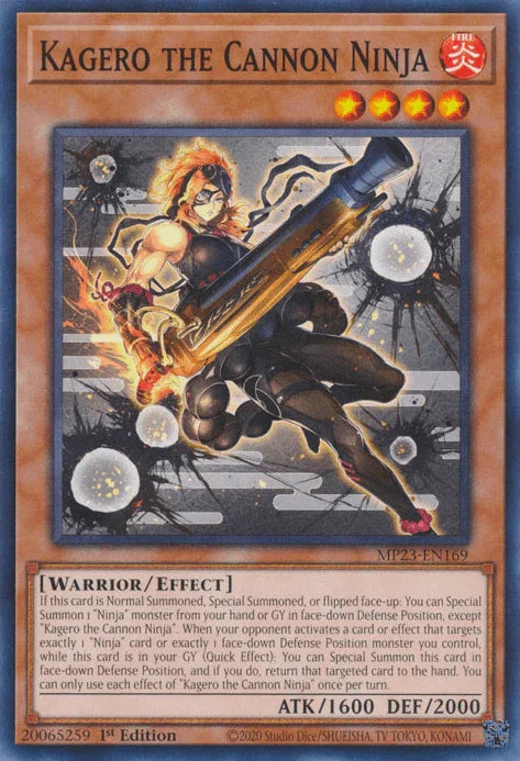 Kagero the Cannon Ninja [MP23-EN169] Common - for just $0.10! 