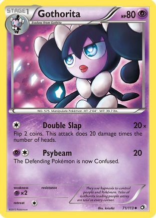 Gothorita 071/113 - Legendary Treasures - for just $0.21! 