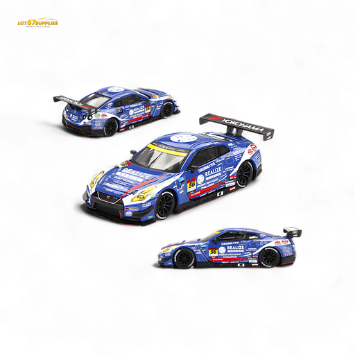 Mini-GT Nissan GT-R Nismo GT3 #56 "REALIZE MECHANIC CHALLENGE GT-R" 2023 SUPER GT SERIES #859 1:64 - for just $28.99! 
