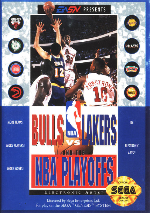 Bulls vs Lakers and the NBA Playoffs (Sega Genesis) - for just $0! 