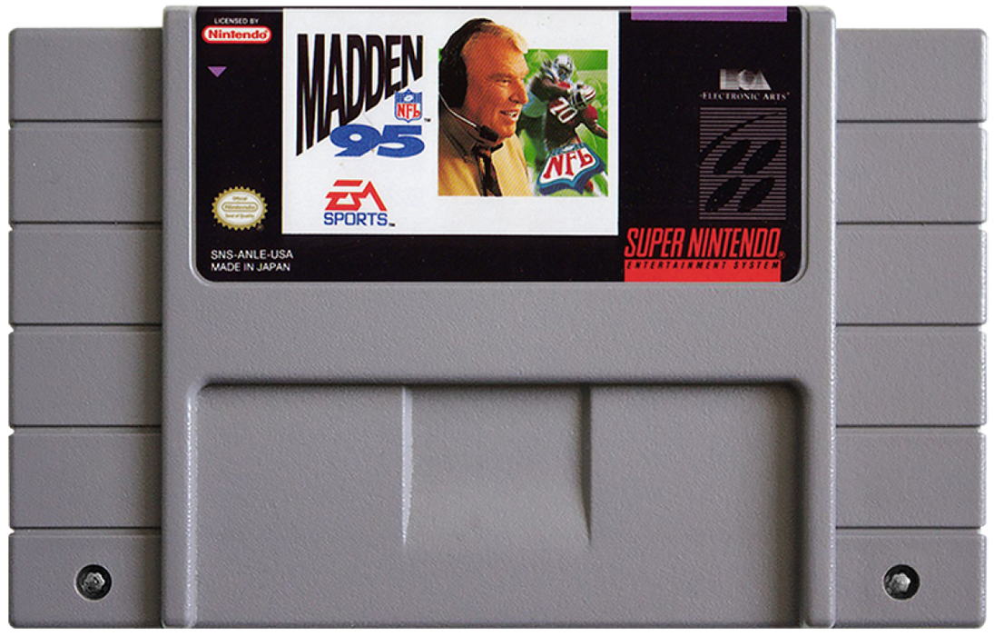 Madden NFL '95 – Super Nintendo Entertainment System (SNES) - for just $5.99! 