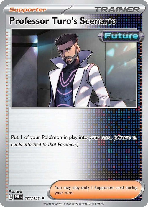 Professor Turo's Scenario (121/131) [Scarlet & Violet: Prismatic Evolutions] - for just $0.10! 