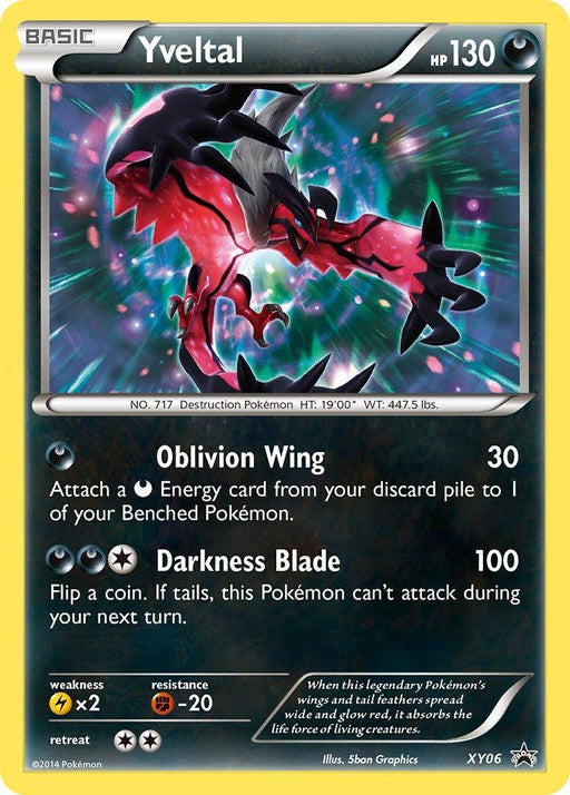 Yveltal (XY06) [XY: Black Star Promos] - for just $0.75! 