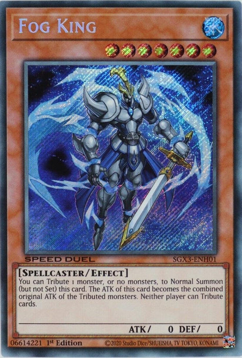 Fog King [SGX3-ENH01] Secret Rare - for just $0.50! 