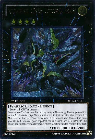 Number C39: Utopia Ray [ORCS-EN040] Ultimate Rare - for just $2.30! 