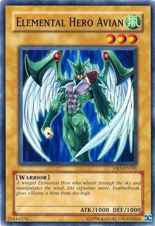 Elemental Hero Avian [DR3-EN181] Common - for just $0.45! 
