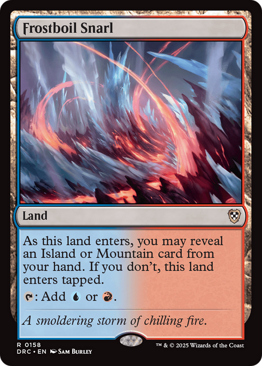 Frostboil Snarl (DRC-158) - Commander: Aetherdrift - for just $0.10! 