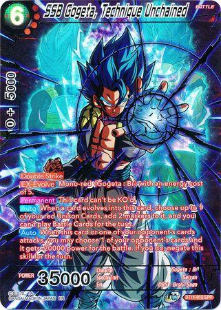 SSB Gogeta, Technique Unchained (SPR) (BT11-012) [Vermilion Bloodline] - for just $13.10! 