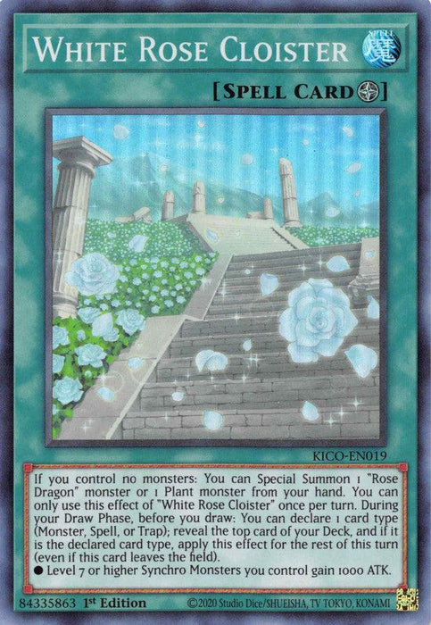White Rose Cloister (Super Rare) [KICO-EN019] Super Rare - for just $0.20! 