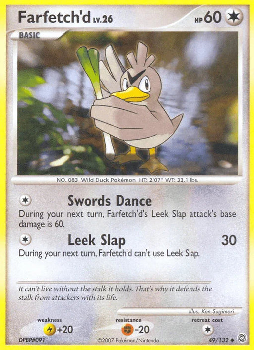 Farfetch'd (49/132) [Diamond & Pearl: Secret Wonders] - for just $0.30! 