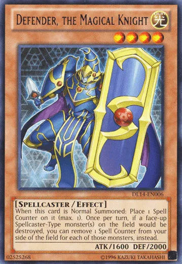 Defender, the Magical Knight (Purple) [DL14-EN006] Rare - for just $5.80! 