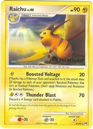 Raichu (27/99) (Prerelease Promo) [Nintendo: Black Star Promos] - for just $26.20! 