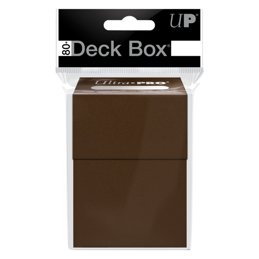 Ultra PRO: 80+ Deck Box - Brown - Just $0! Shop now at Retro Gaming of Denver