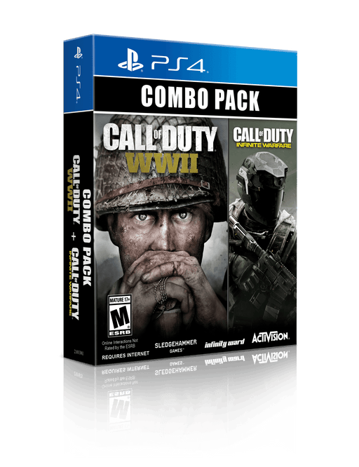 Call of Duty: WWII & Infinite Warfare Combo Pack (Playstation 4) - for just $0! 