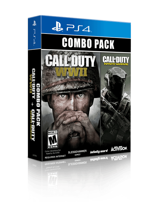 Call of Duty: WWII & Infinite Warfare Combo Pack (Playstation 4) - for just $0! 