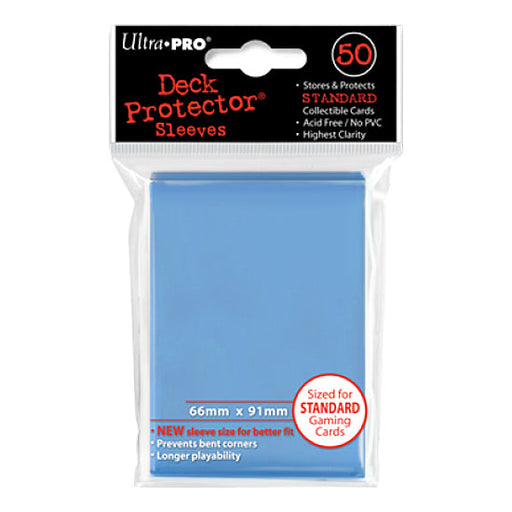 Ultra PRO: Standard 50ct Sleeves - PRO-Gloss (Light Blue - Old Packaging) - Just $0! Shop now at Retro Gaming of Denver