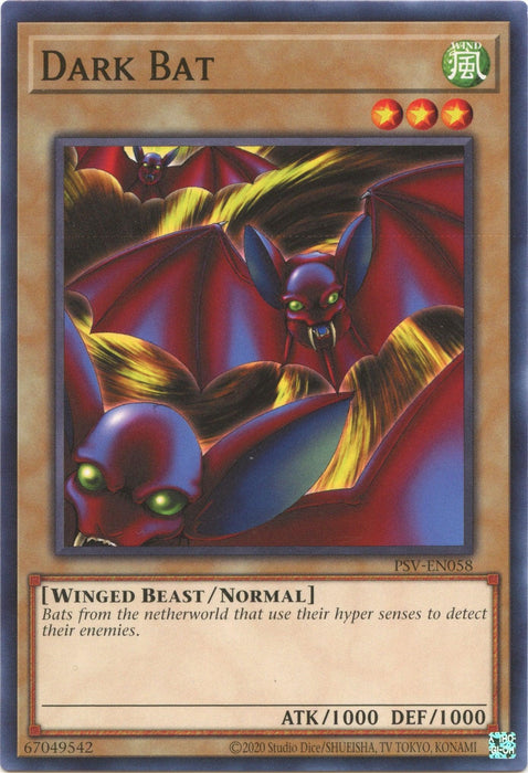 Dark Bat (25th Anniversary) [PSV-EN058] Common - for just $0.10! 