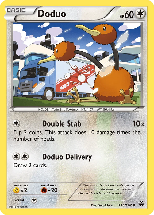 Doduo (116/162) [XY: BREAKthrough] - for just $0.10! 